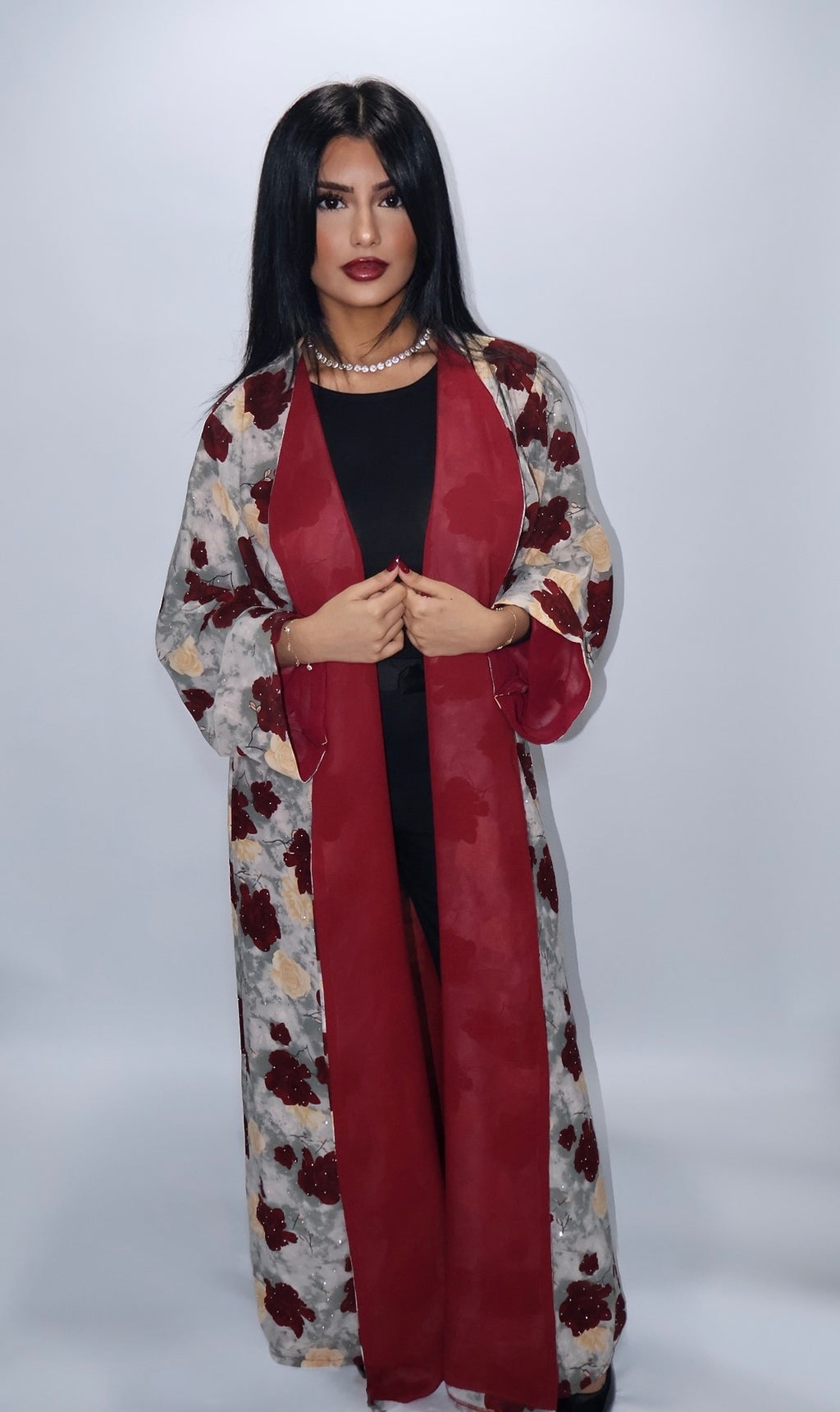 Rouge Rose Abaya
