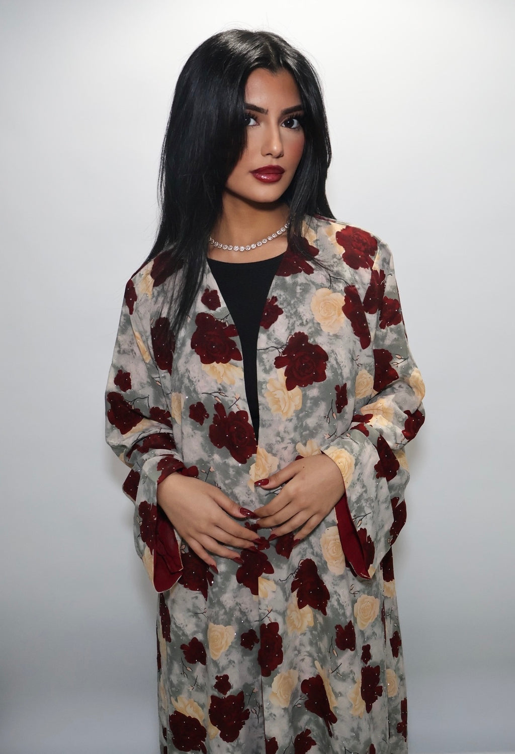 Rouge Rose Abaya