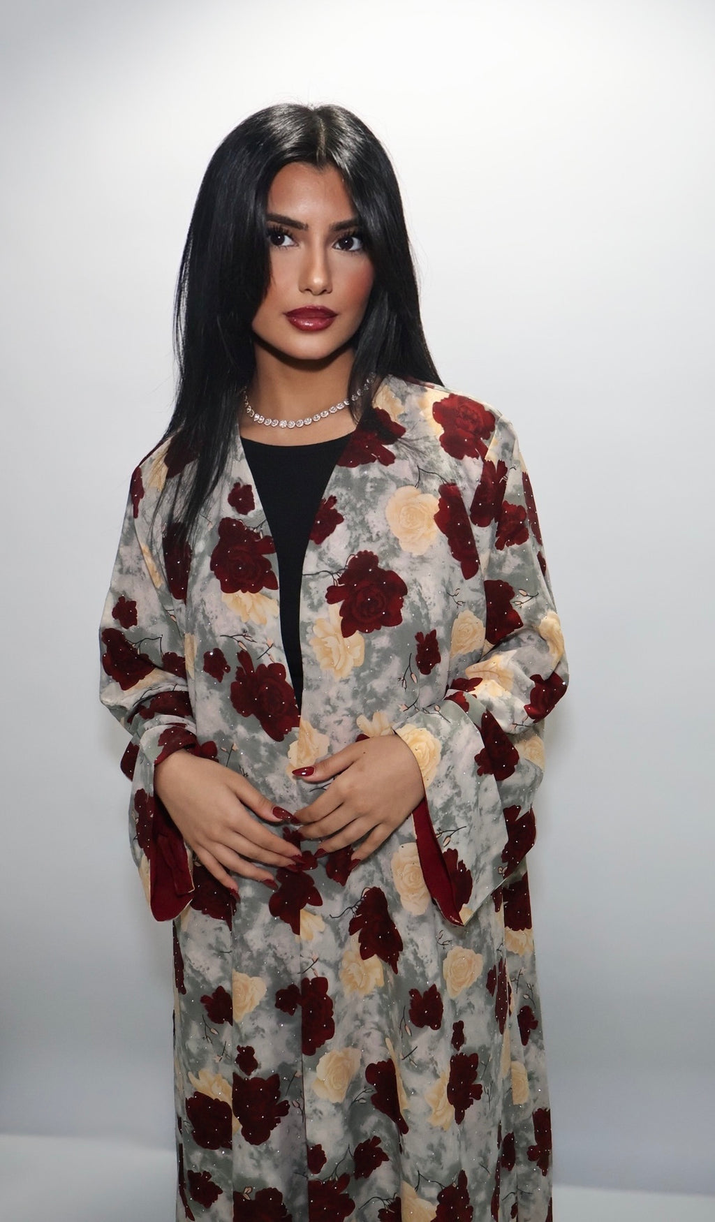 Rouge Rose Abaya