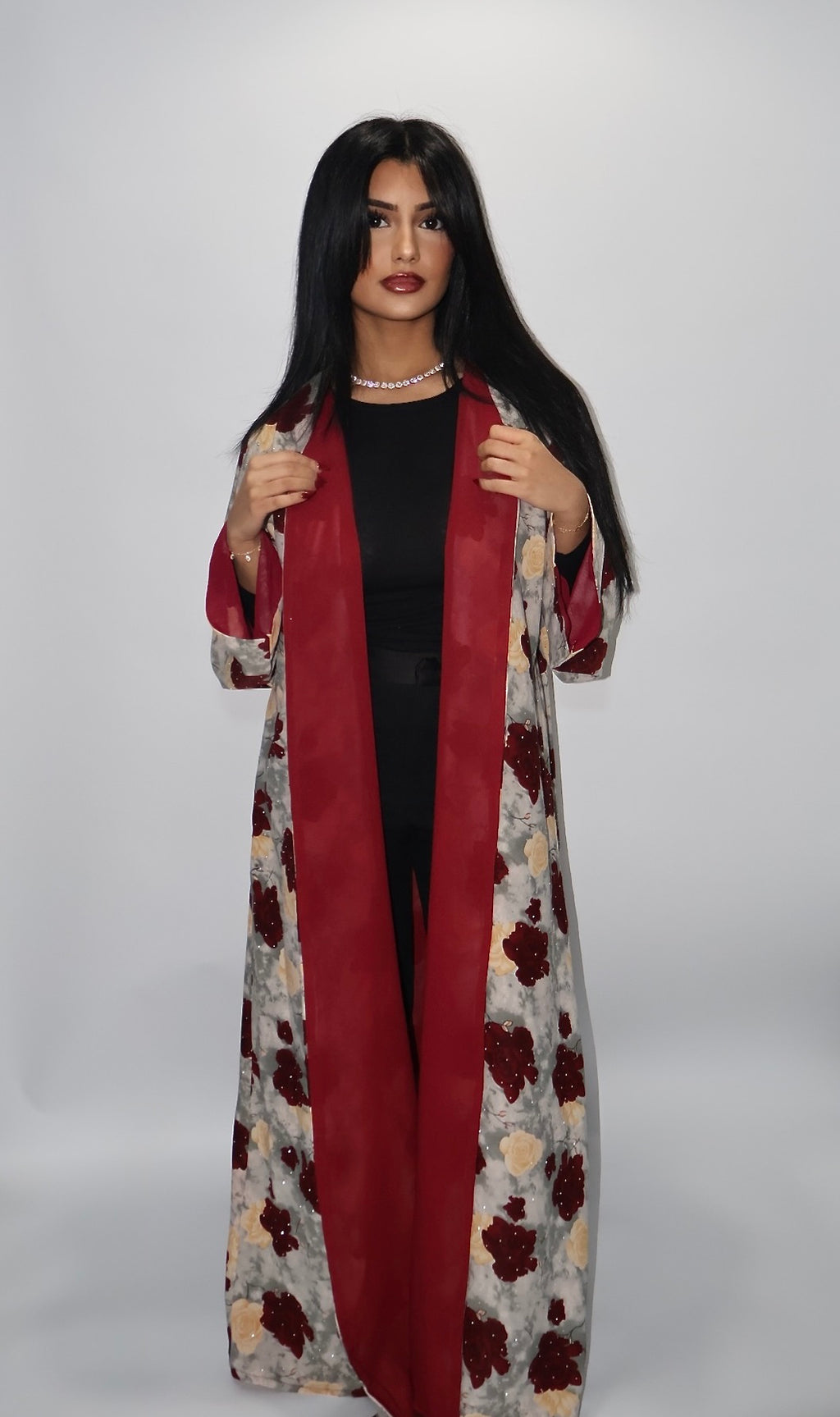 Rouge Rose Abaya