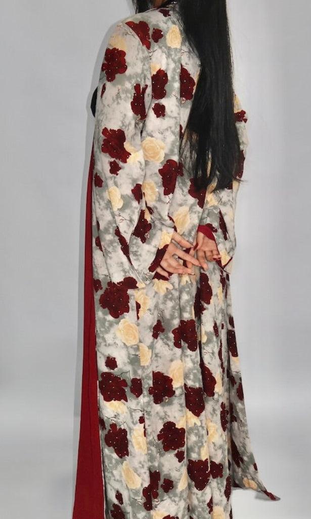 Rouge Rose Abaya